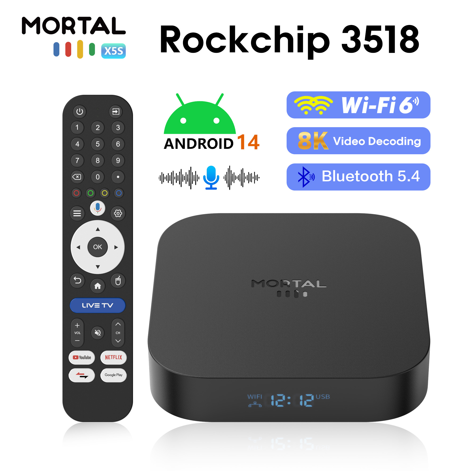 Global X5S Android14 Akıllı TV - Radxa Rock 5B 16Gb incelemesi ve fiyatı